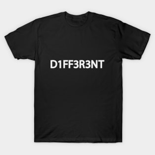 Different being different in a creative way T-Shirt